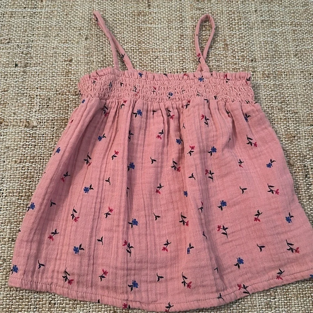 Old Navy Sleeveless Smocked Floral Top for Toddler  2T